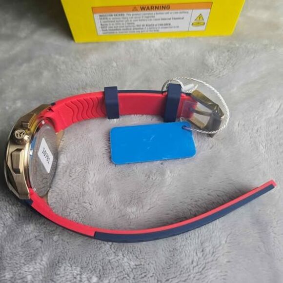 TechnoMarine Ocean Quantum TM-10791 Men’s Chronograph Watch Blue/Gold 100M - Picture 8 of 10